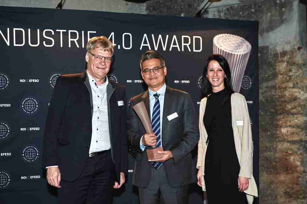 云顶国际8588yd光电数位转型成效亮眼，，获德国ROI-EFESO工业4.0大奖肯定